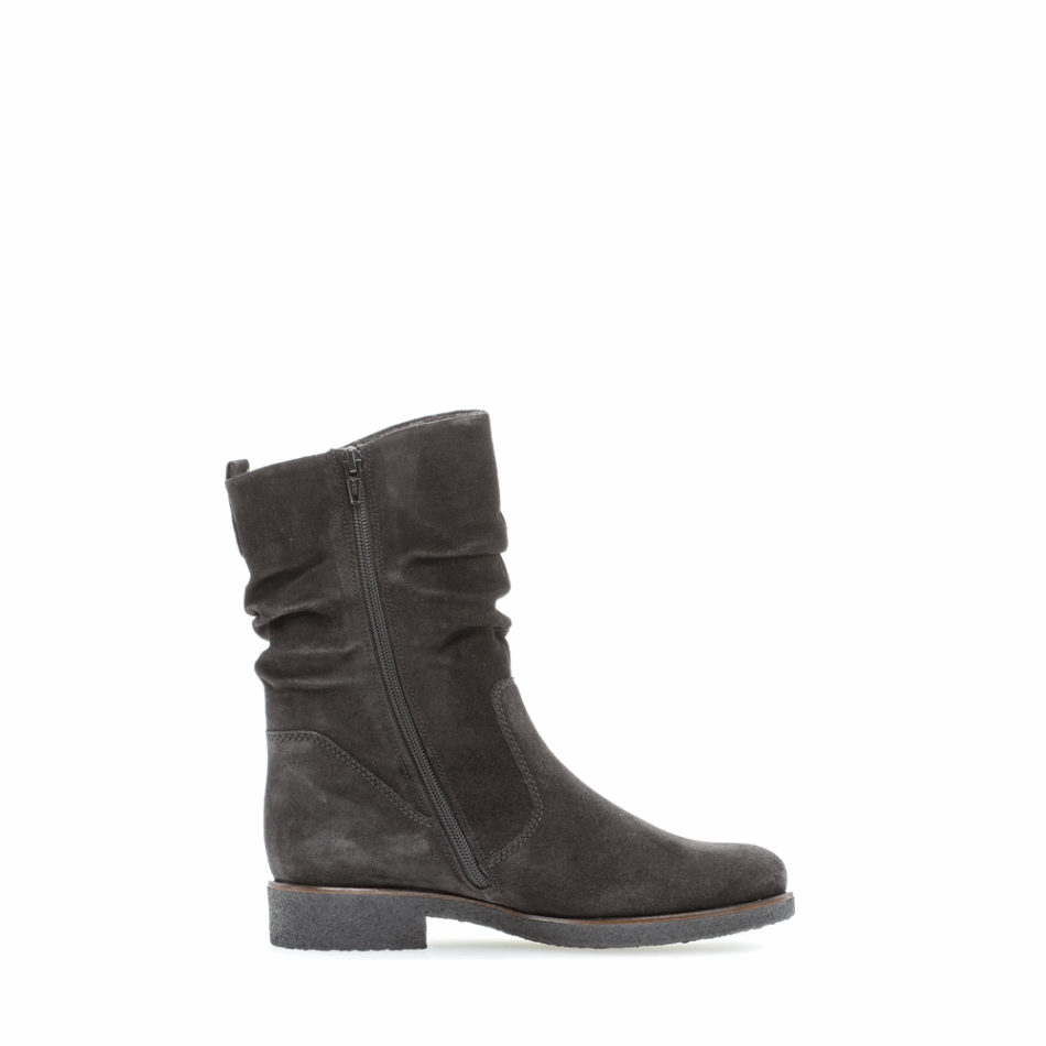 Slouch Boot Gris Foncé Gabor | Exclusif